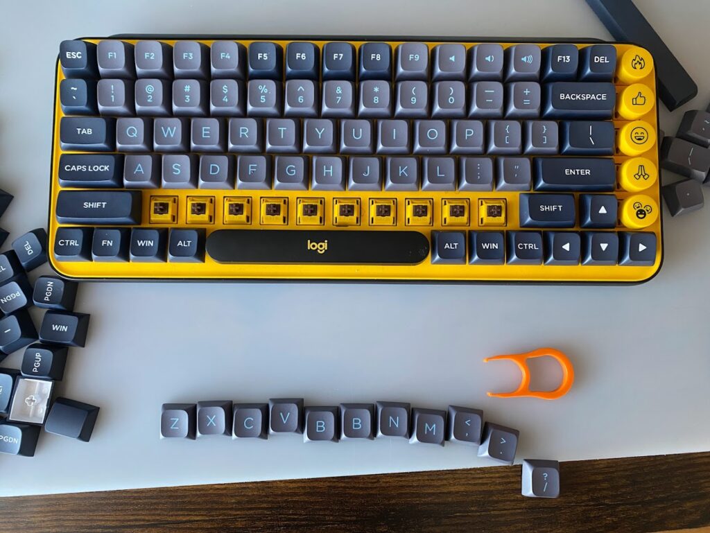 Modifying the Logitech POP Key Keyboard